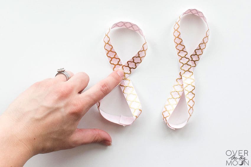 Use hot glue to create the ribbon base of the Barefoot Sandals! From topqa.info!