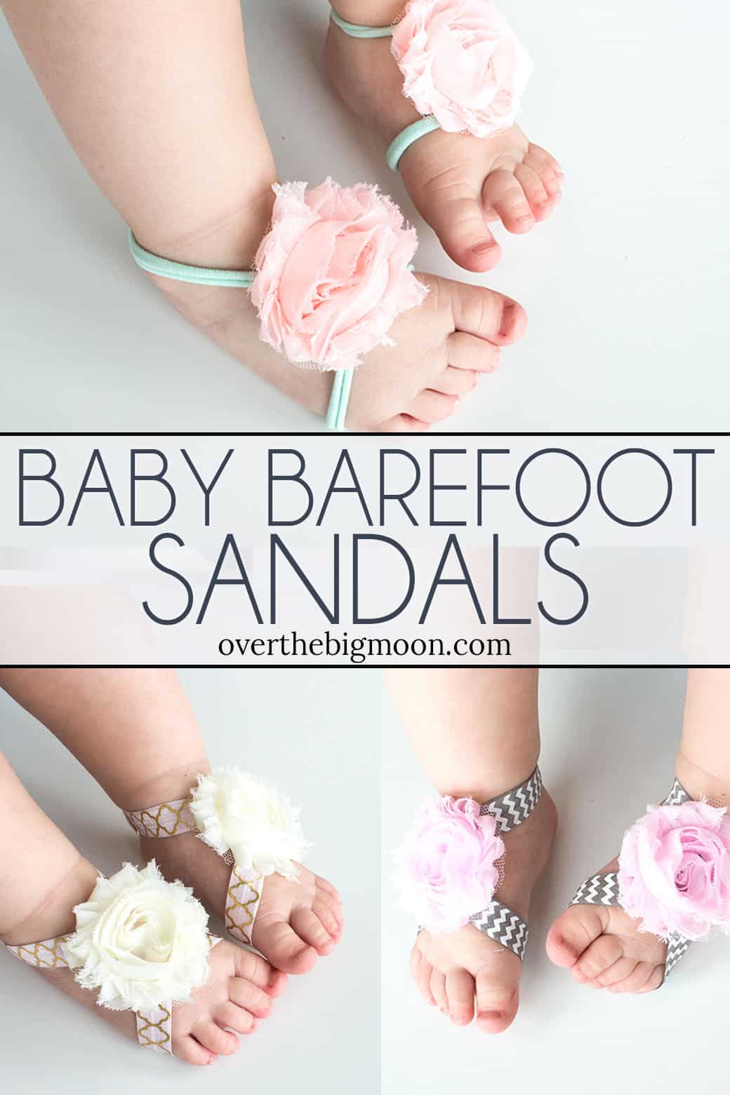 These Stitchless Barefoot Slippers are perfect for babies' tiny feet! These are perfect for babies up to 18 months! Full instructions and videos at topqa.info!