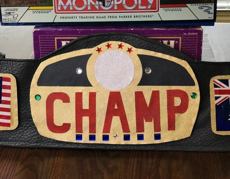 How to make a lifelike championship belt for family competitions. DIY championship belt. How to create your own championship belt.