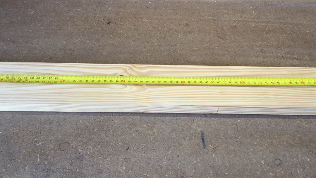 Measure and cut 440mm Top and bottom