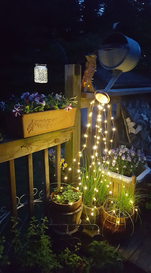 Glow watering can with Fairy Lights seen on Smart School House