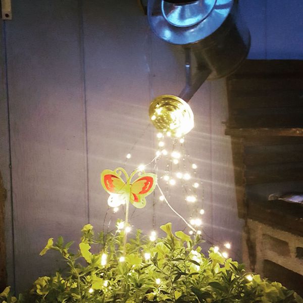 Glow watering can with Fairy Lights seen on Smart School House