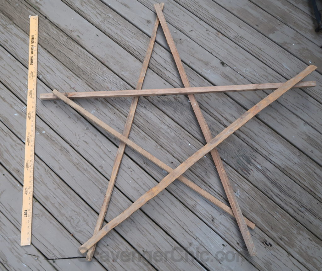 Upcycled Star DIY-004 . Cigarette Stick