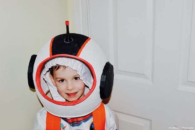 8. Make your own space helmet