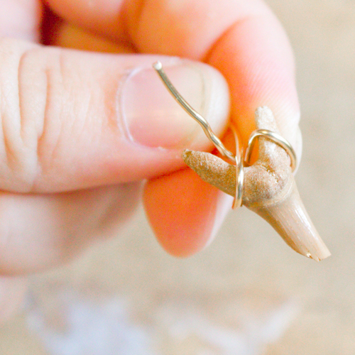 How To: Easy rope shark tooth necklace