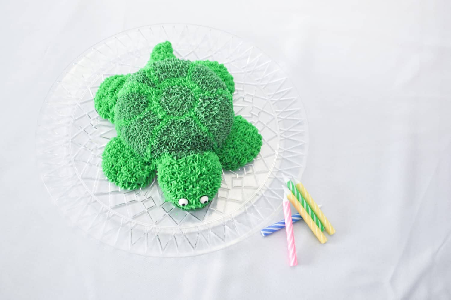 Homemade turtle cake