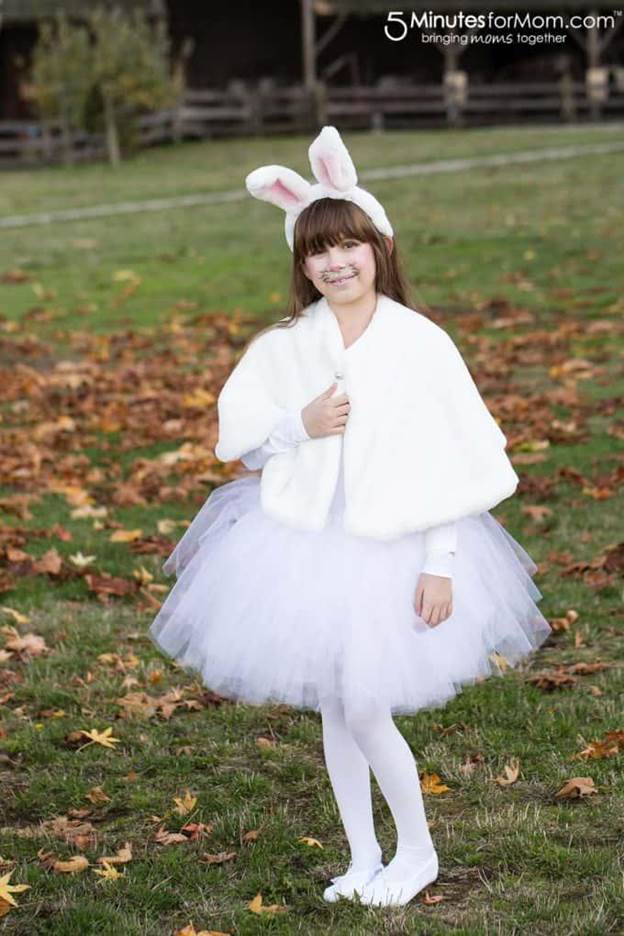 6. DIY Bunny costumes for girls