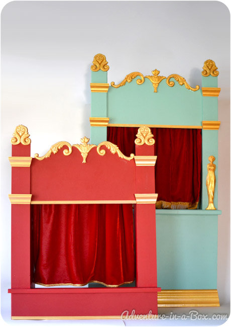 How to Make a Puppet Theater || Adventure in a box