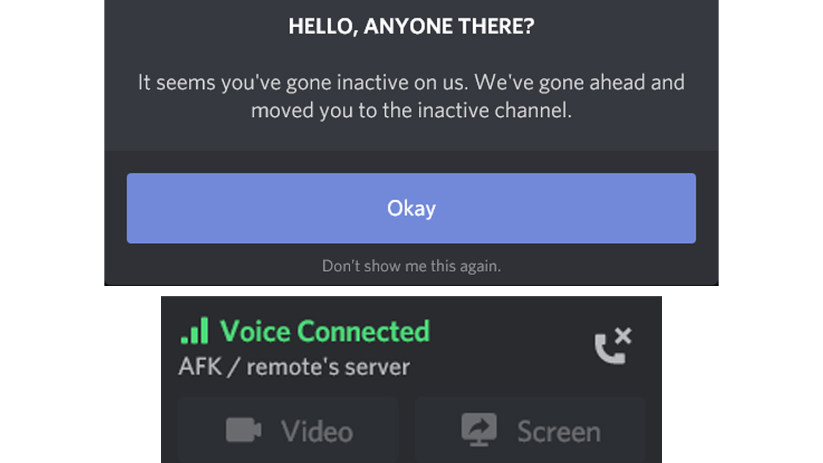 How to create an AFK channel in Discord