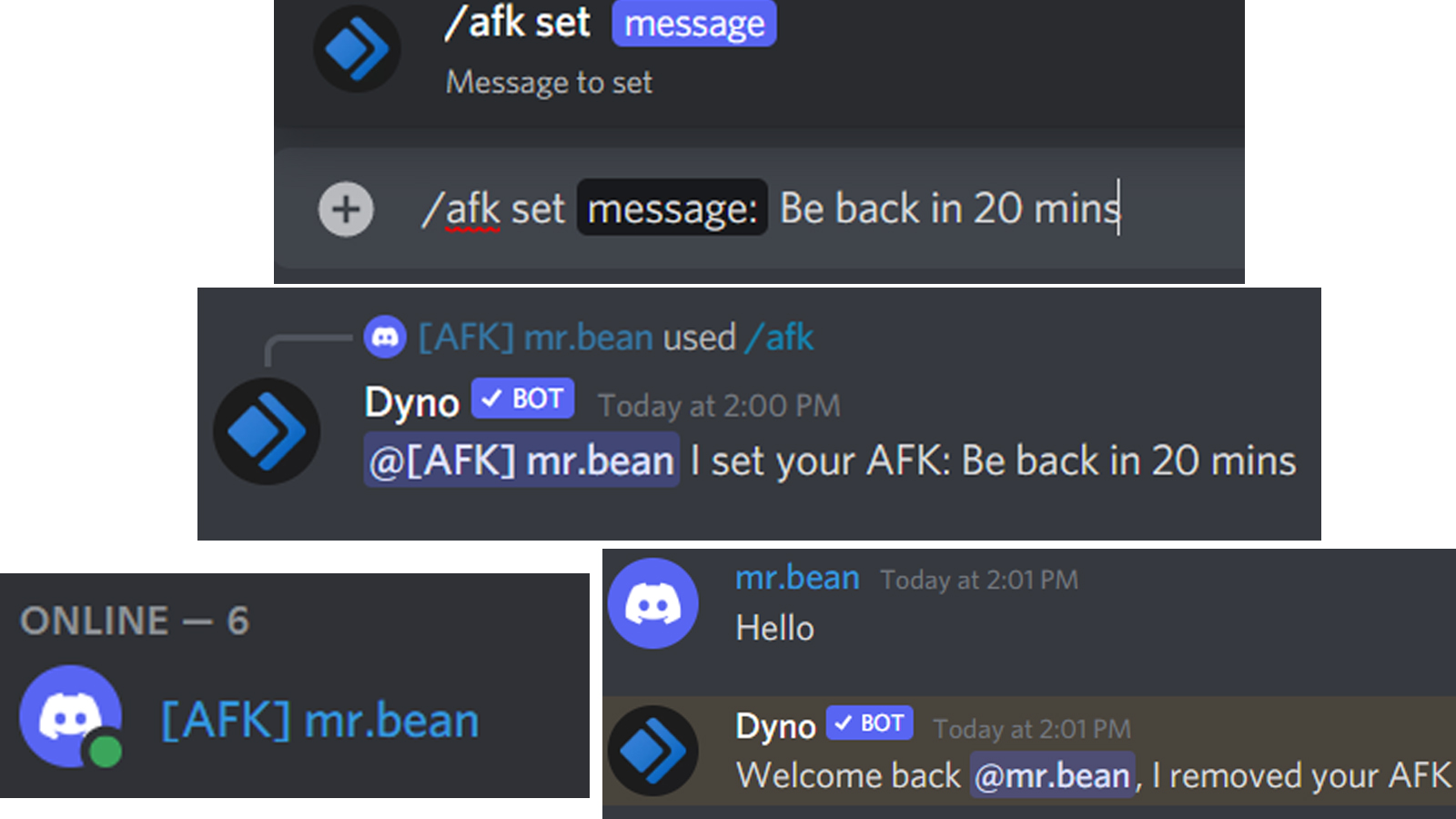 AFK Channel Discord