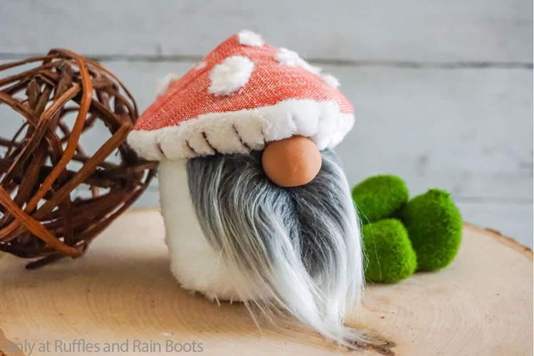 16. Small Mushroom Gnome Model