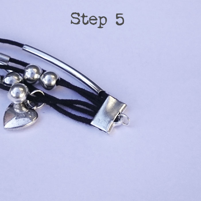 5 . step tube bracelet