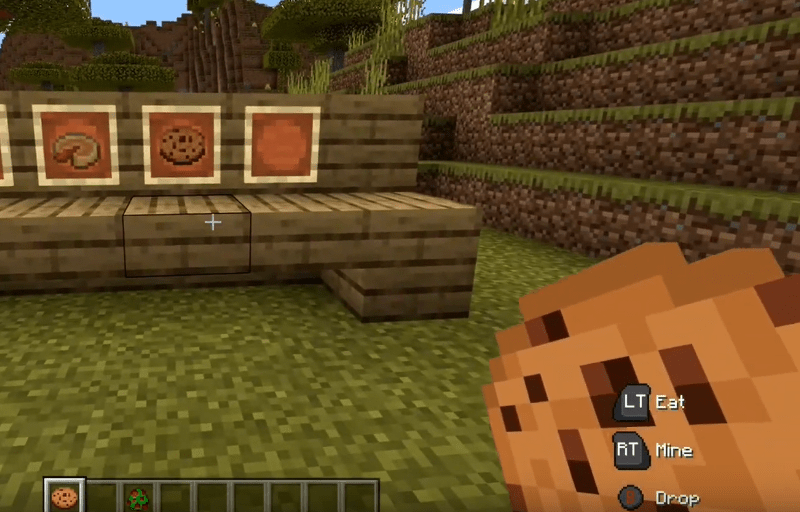 How to create cookies in Minecraft