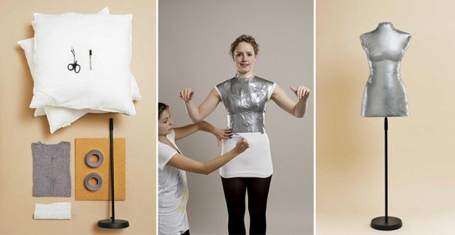 DIY how to make your own shape mannequin