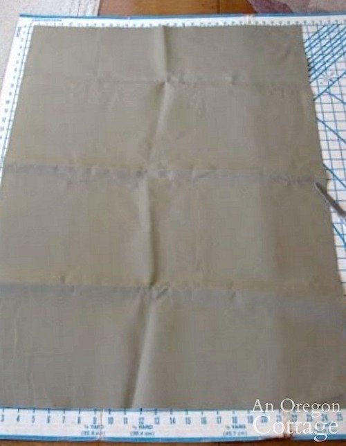 Cut canvas fabric for wood suppliers