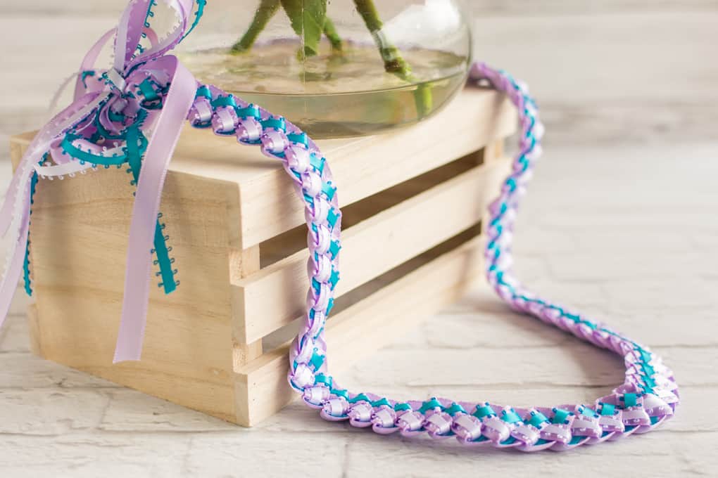 2 . braided ribbon