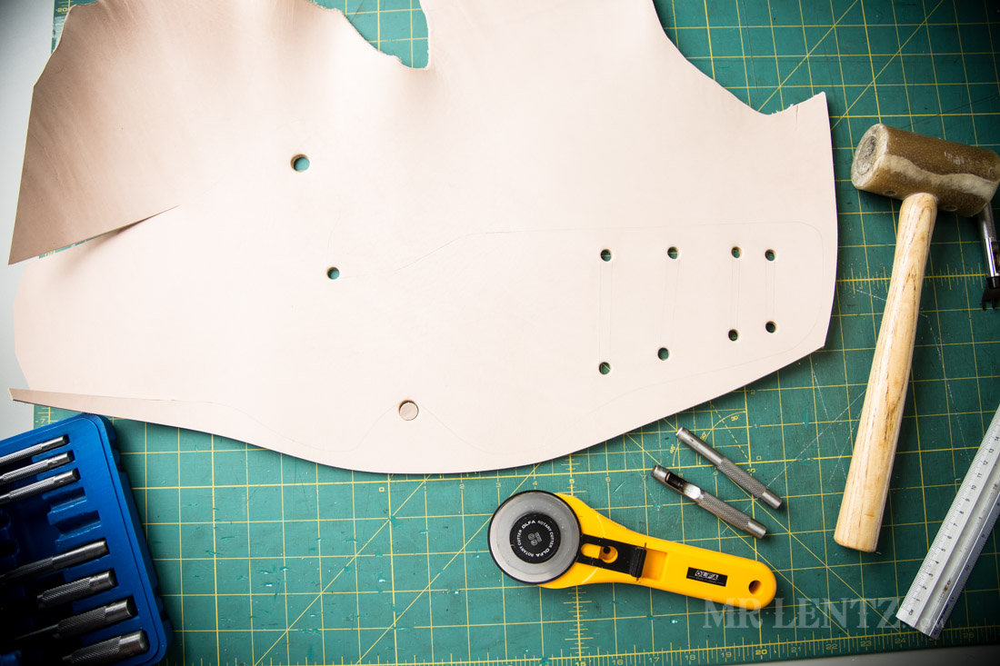 leather holster tutorial diy how to 0046