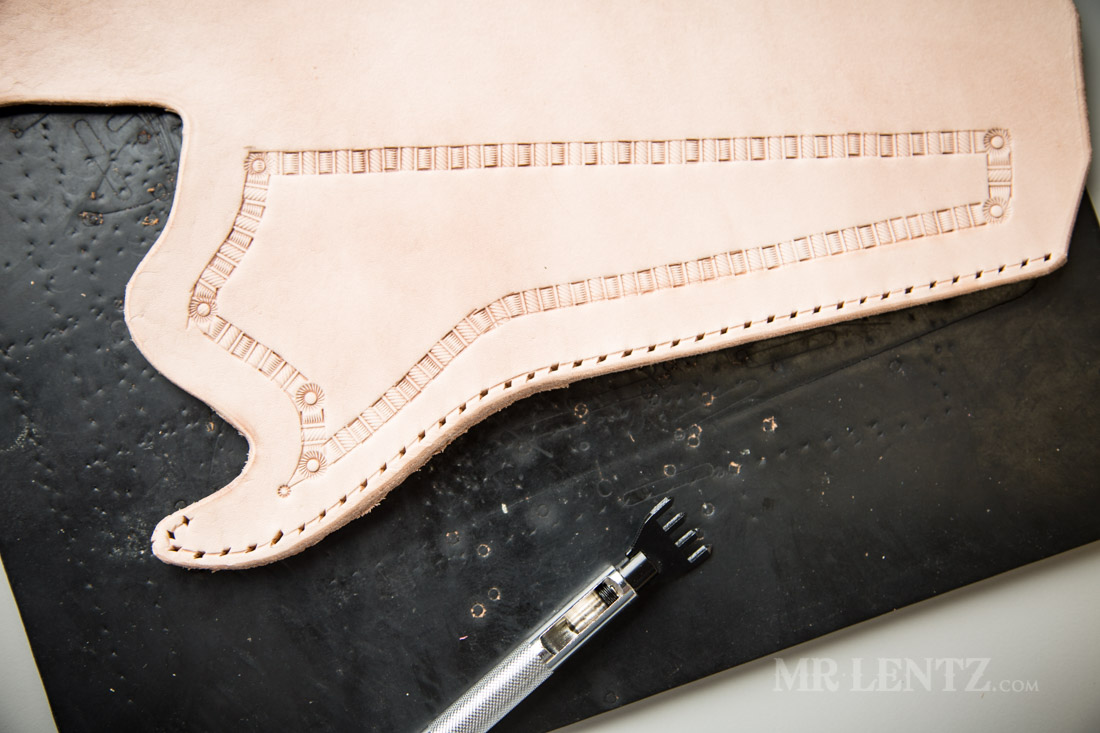 leather holster tutorial diy how to 0074