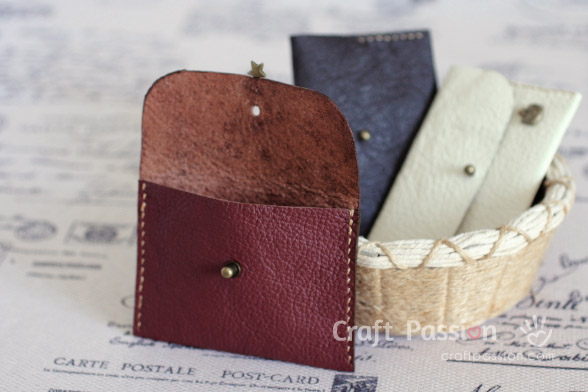 coin leather wallet material tool