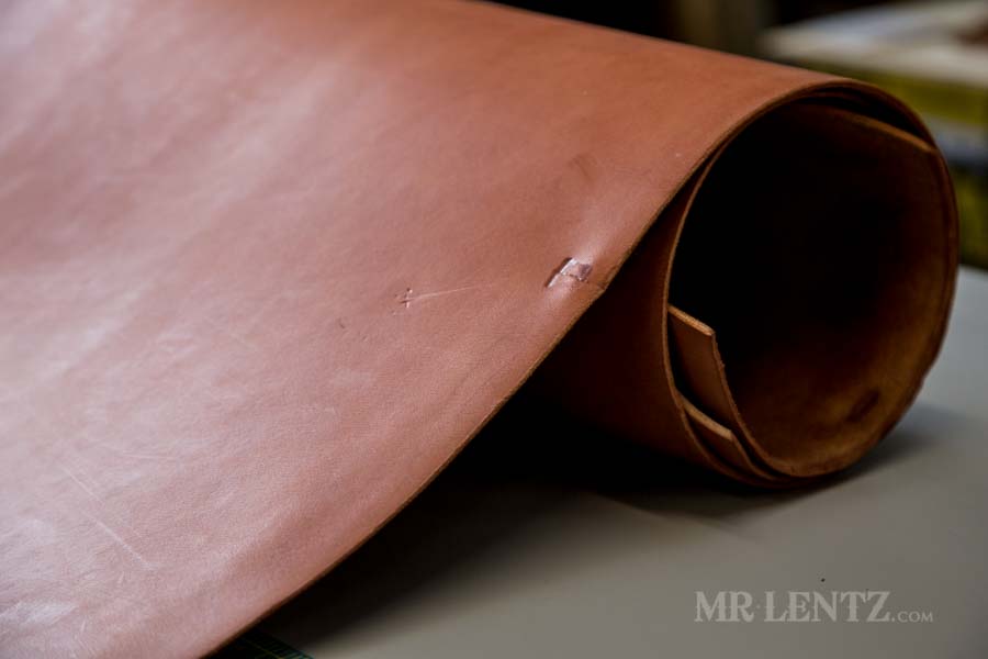 skirting leather for axe sheath tutorial