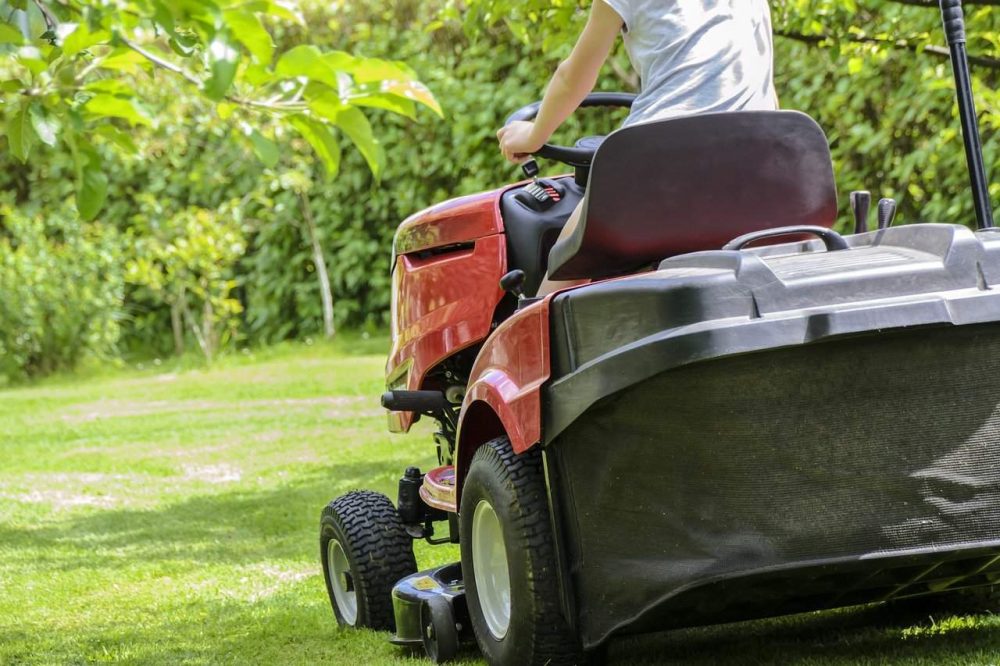 an air filter for a faster lawn mower