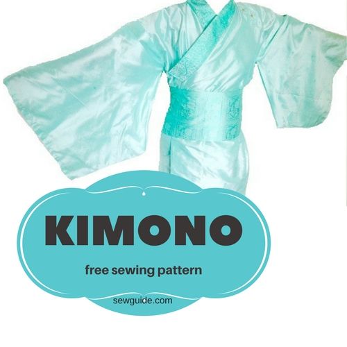 How to make simple KIMONO - DIY Sewing Patterns & Tutorials