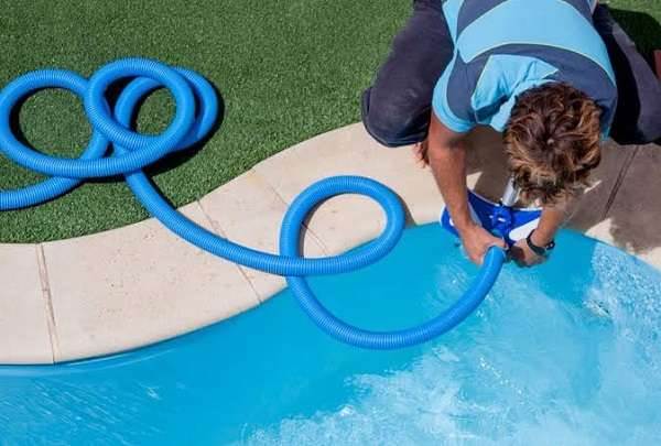 5. How to create a vacuum for the pool with a garden hose