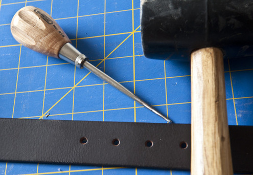 tool for making belt holes
