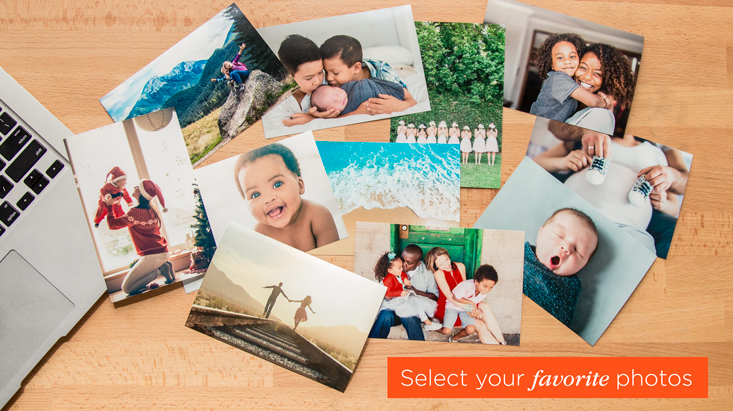 How to make a heart photo wall Choose your favorite photo