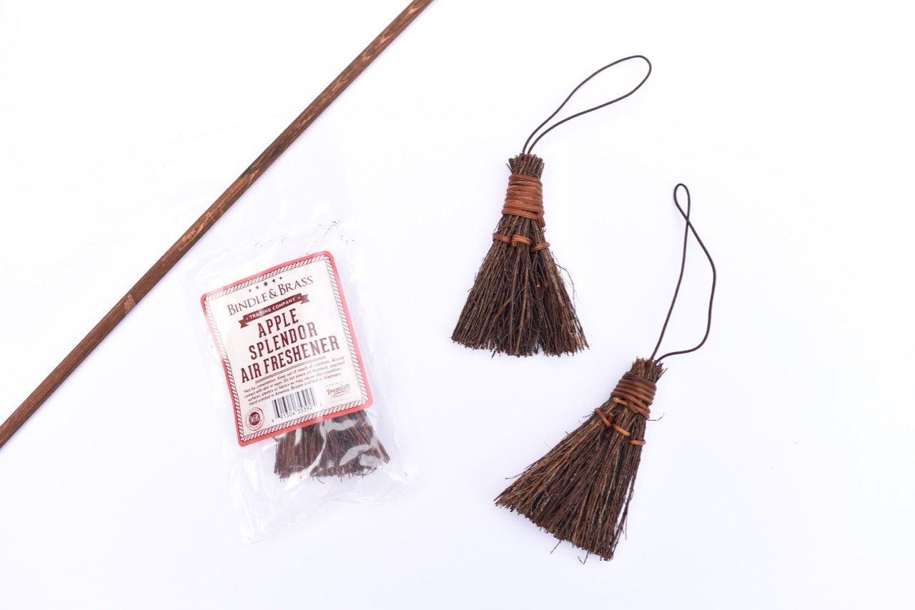 DIY Harry Potter broom for Christmas