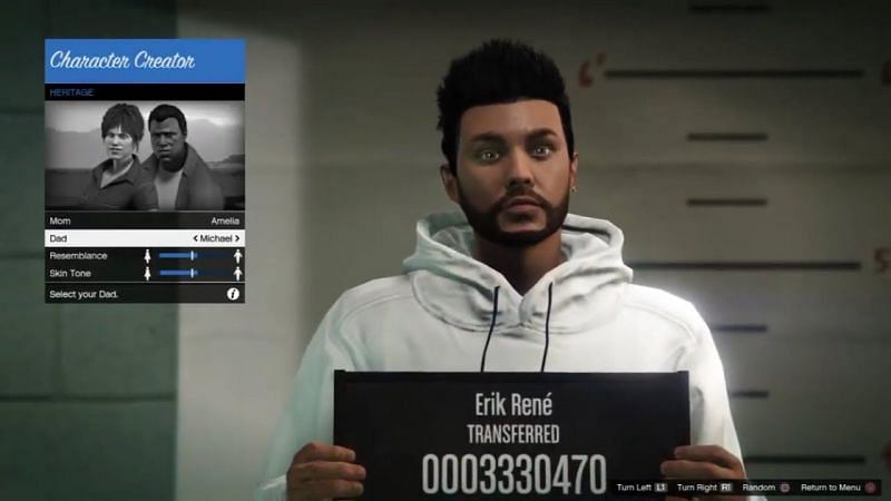 This male character is definitely worth creating in GTA Online (Image source: TGK, YouTube)