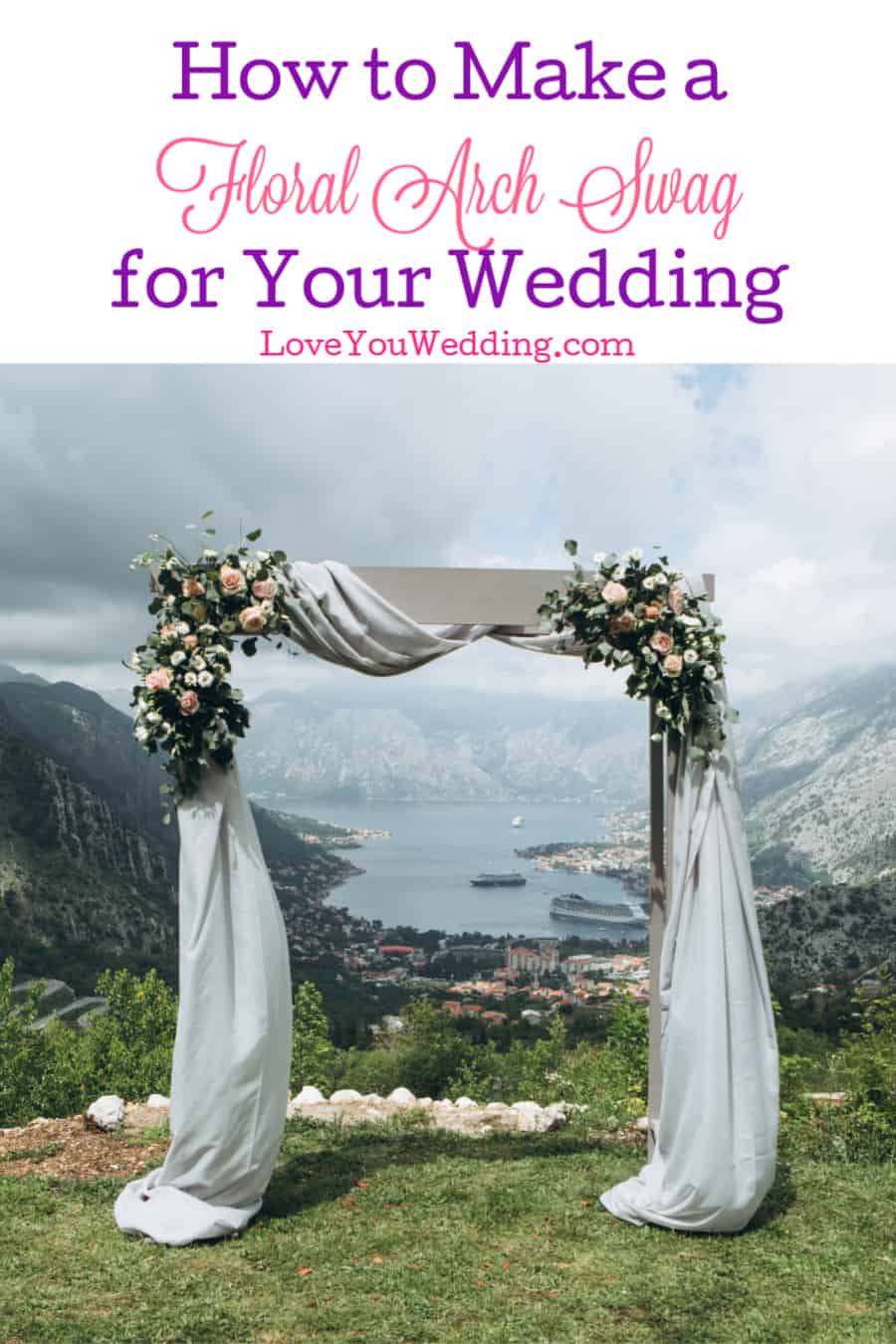 Knowing how to make a gorgeous flower arch for your wedding arch can save you a lot of money. Follow our step-by-step guide for a gorgeous look!