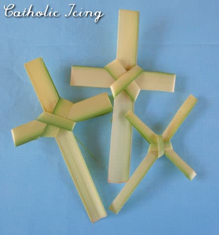 how to fold a palm cross for palm sunday