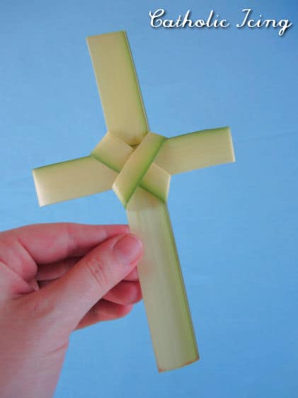 how to fold a cross of the palm 18