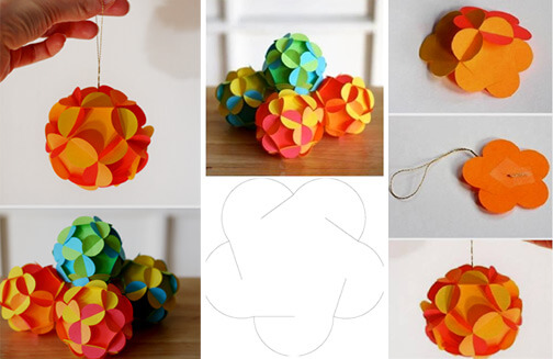 origami paper ball