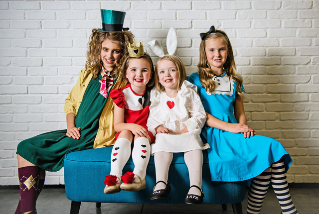 Alice in Wonderland group costumes