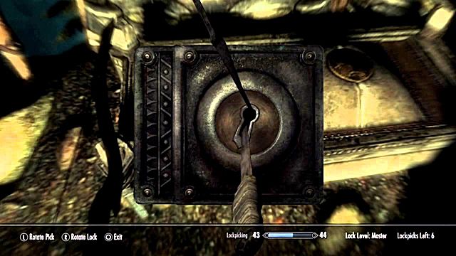 Skyrim Special Edition & colon; How to level up Lockpicking with less stress