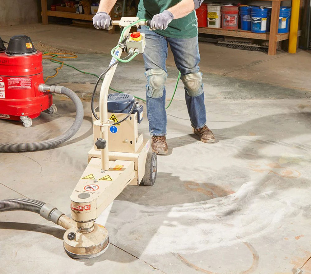 Crush-down-point-uneven-high-high How to level a sloped concrete floor (Must read)