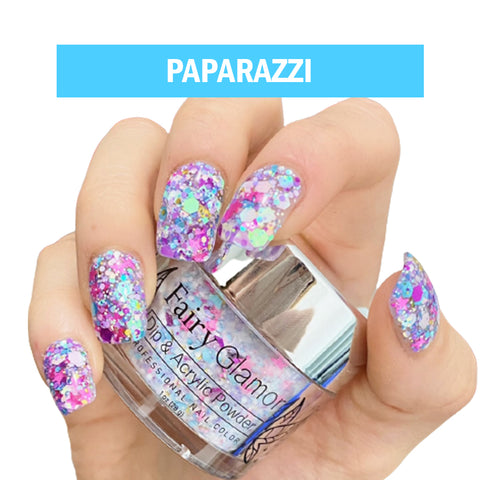 Charming fairy paparazzi dipped in nail powder