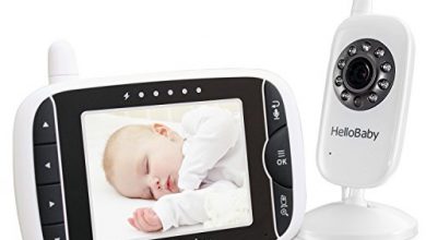 Product Image of the HelloBaby 3.2 Inch Video Baby Monitor with Night Vision & Temperature Sensor,...