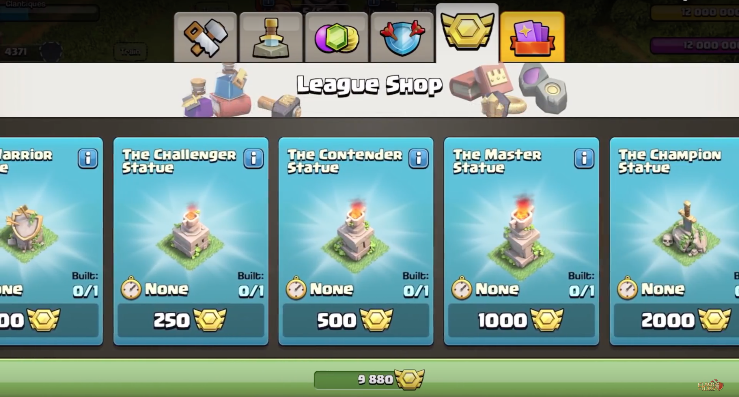 Clan War Leagues Clash of Clans Store