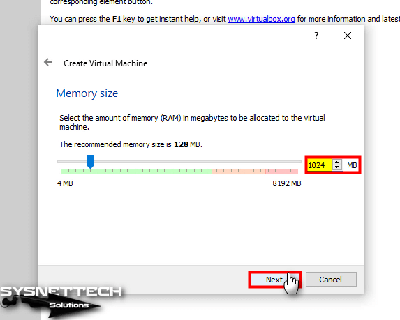 Setting the Virtual Memory Value