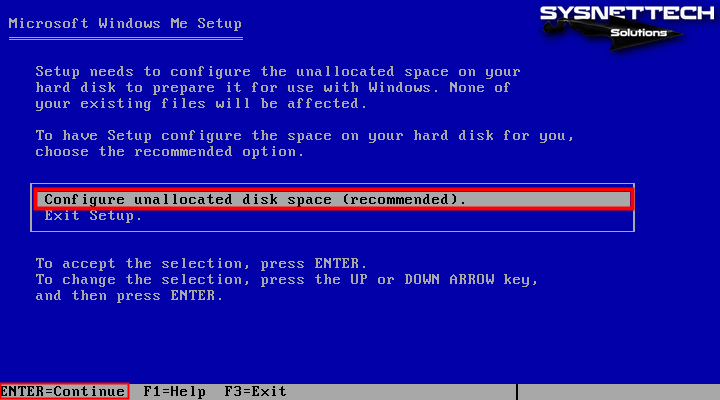 Configuring Disk Space