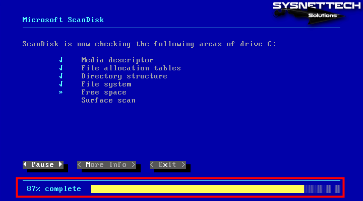 Microsoft ScanDisk