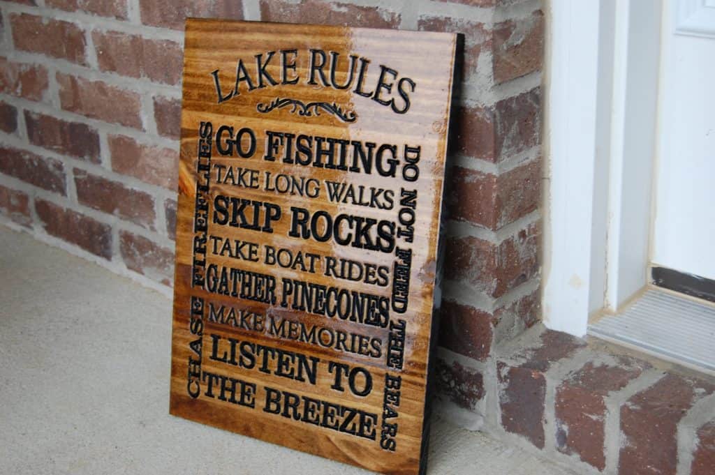 Woodworking By LPI - Lake Rules