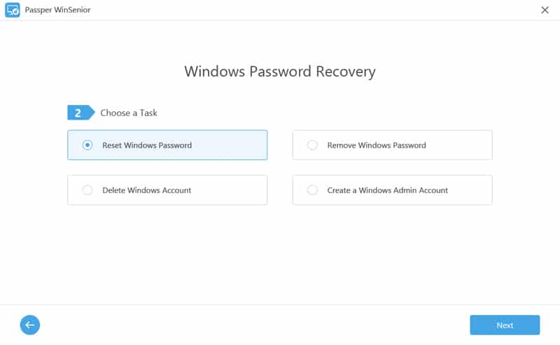 Reset Windows 8 password