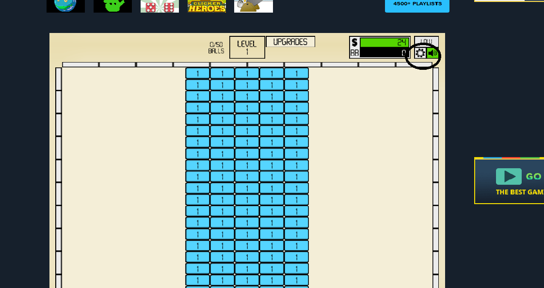 idle breakout settings