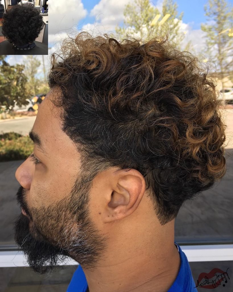 Curly hairstyle Odell Beckham Jr