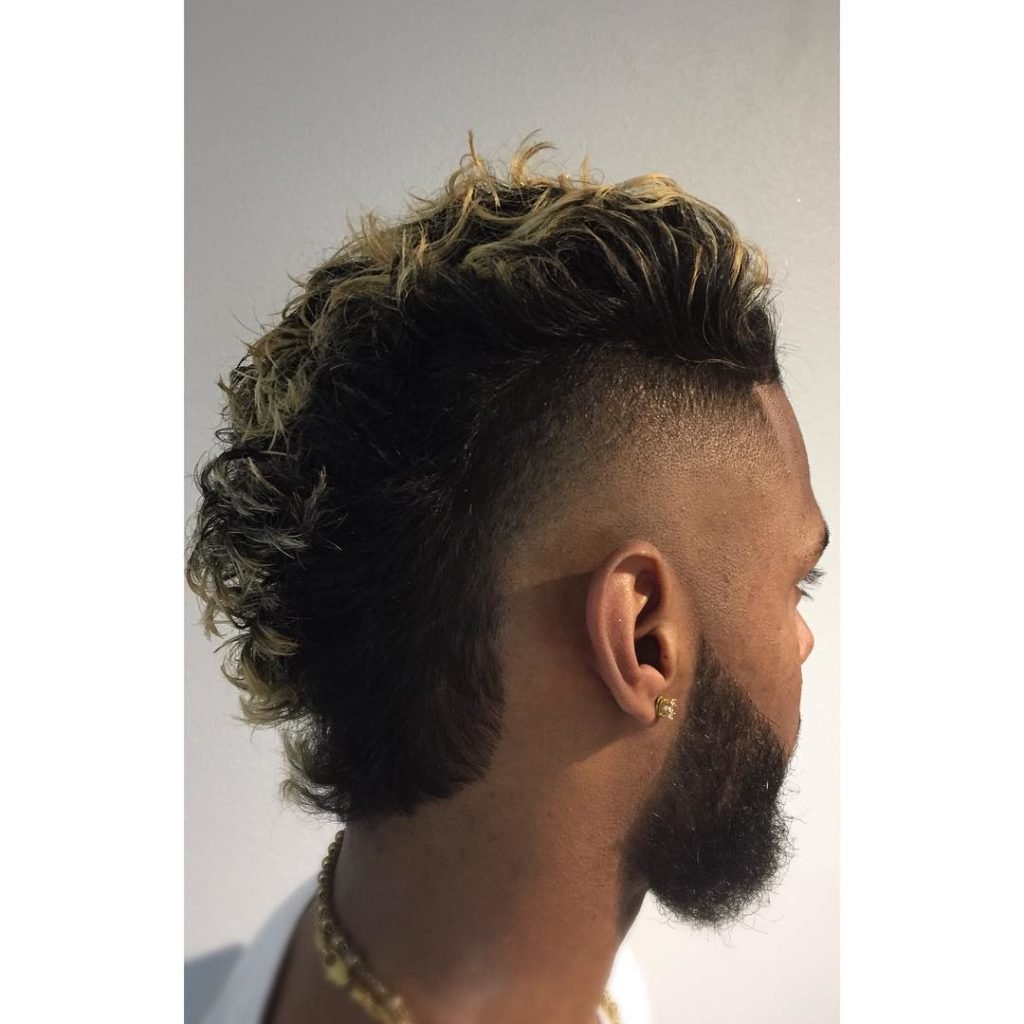 Hairstyle Odell Beckham Jr Mohawk Fade