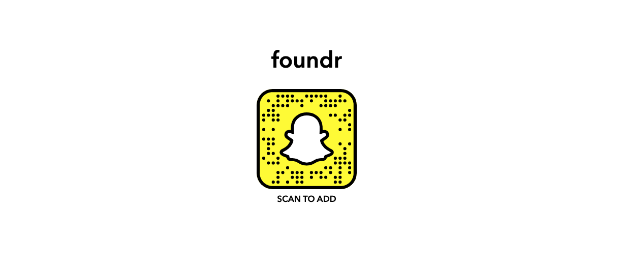 Snapchat More Followers Code Foundr QR